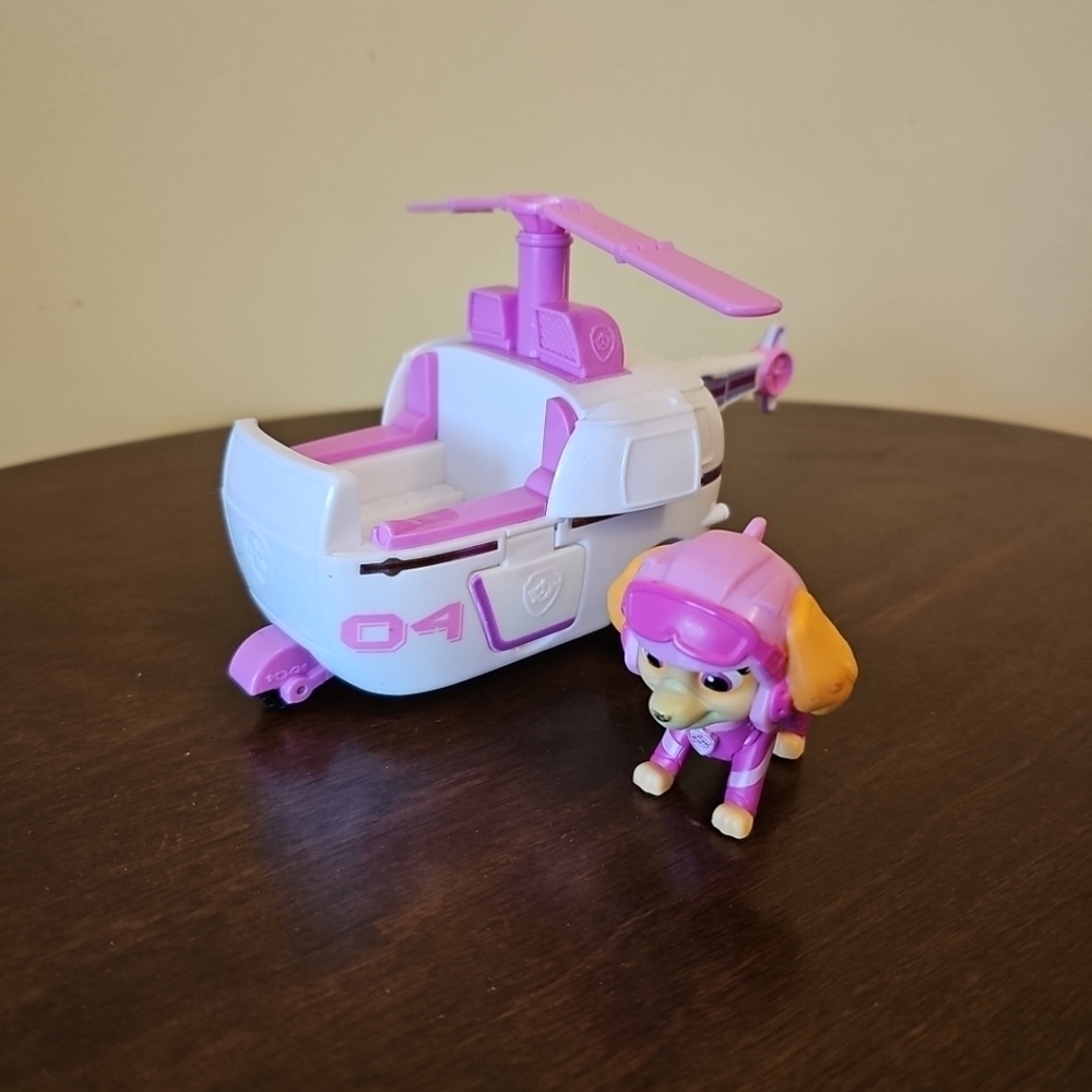 Paw Patrol Skye Helicopter‎ White Vehicle Figure